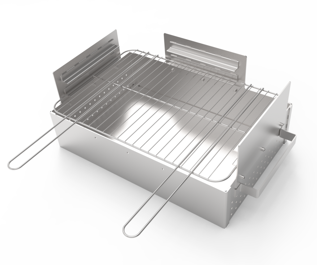 BBQ tole inox