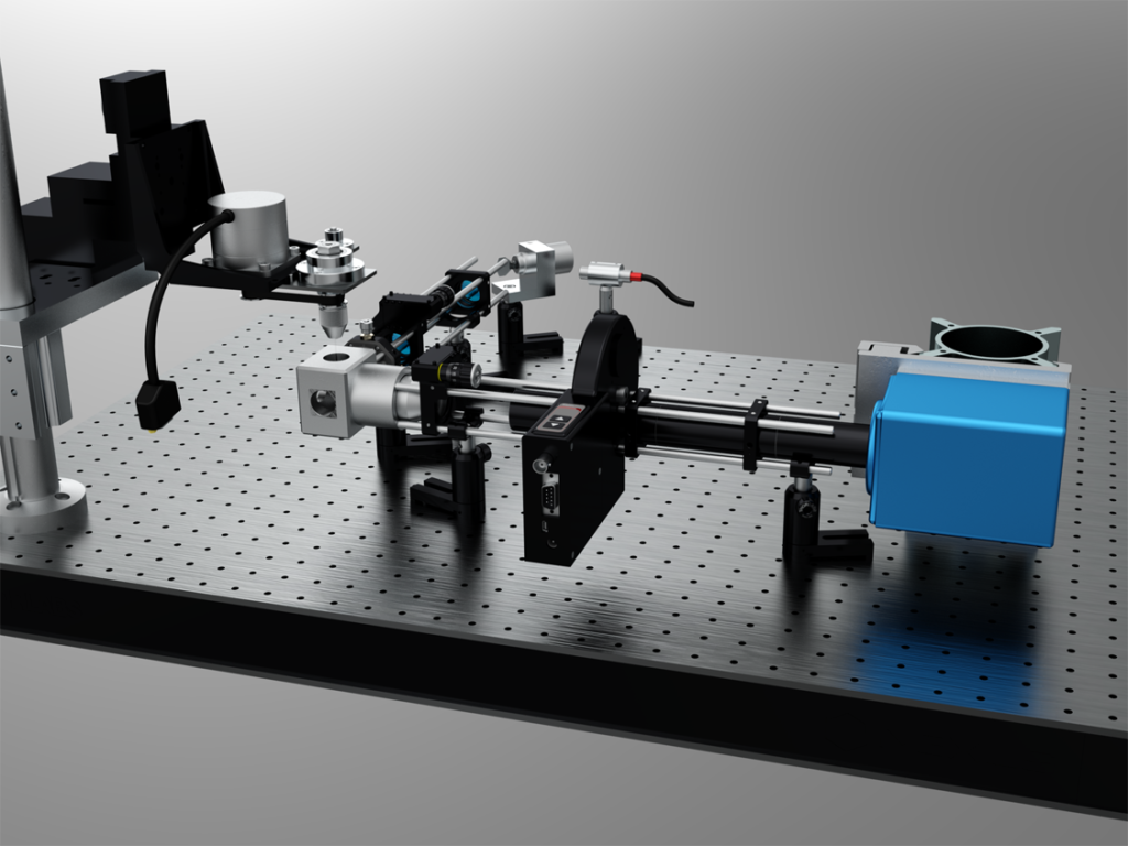 SPIM chambre bio et rotation tube echantillon
