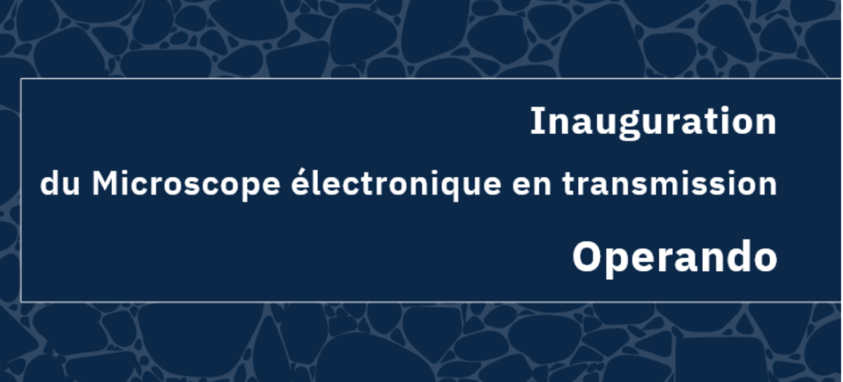 Public lecture on “Des matériaux de dernière génération aux outils d’analyse de pointe : un duo incontournable”