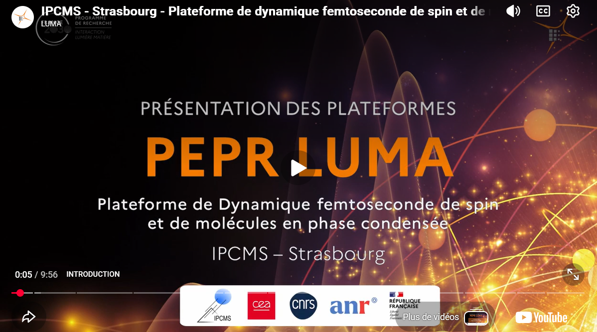 La vidéo du mois du PEPR LUMA